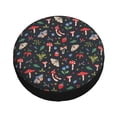 thumbnail image 3 of Bingfone Forest Flora And Insects Spare Tire Cover Weatherproof Universal Wheel Protectors For Rv Camper Travel Trailer Suv Truck-14 Inch, 3 of 9