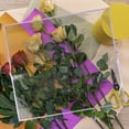thumbnail image 3 of 20 Sheets Clear Wrap Paper Flower Wrapping Paper Gift Packaging Paper for Bouquet, 3 of 8
