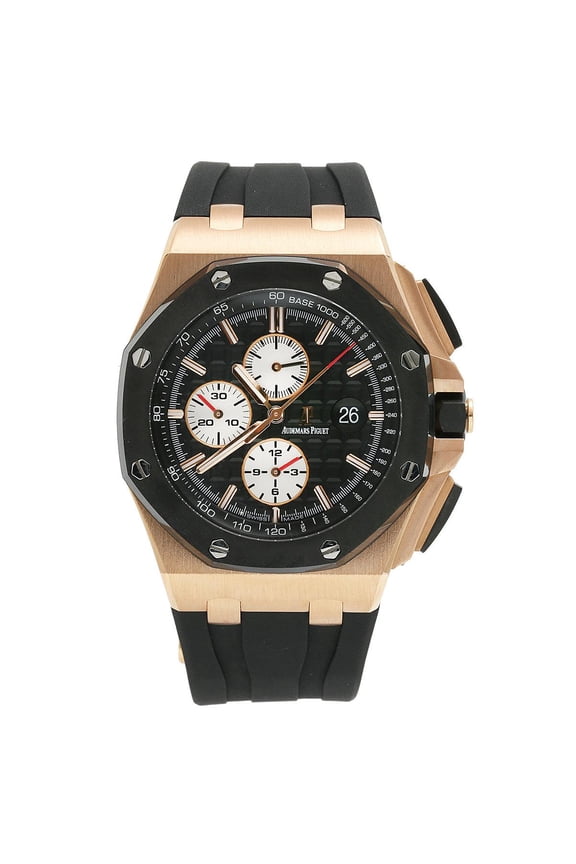 Pre-Owned Audemars Piguet Royal Oak Offshore Chronograph 26401RO 44mm Black Dial