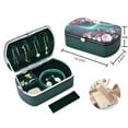 thumbnail image 2 of Small Travel Jewelry Box Jewelry Makeup Organizer Bag for Necklaces Rings Studs Bracelets, 2 of 2