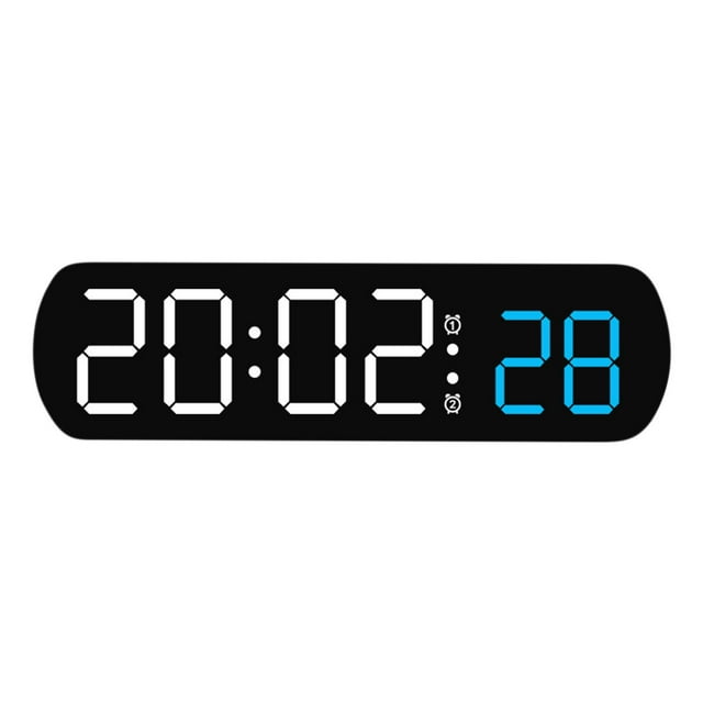 Throw Blankets Electronic Clock Multi-functional LED Alarm Clock Temperature Jump Seconds Display Countdown Bedside Clock