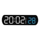 thumbnail image 2 of Reloj despertador LED multifuncional, azul, 2 of 3