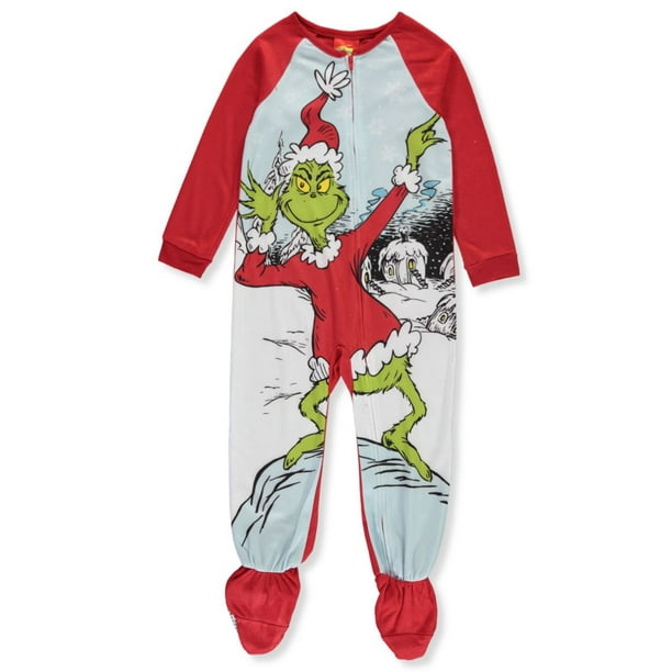 0 3 month grinch pajamas