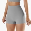 thumbnail image 4 of Conjunto de entrenamiento con un hombro, correa para el cuello, cintura alta, transpirable, elástico, sujetador de Yoga, pantalones cortos para correr y bailar, 4 of 6