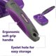 thumbnail image 5 of Hertzko Self-cleaning Slicker Brush For Dogs - The Ultimate Dog Brush For Shedding Hair, Fur, - Comb For Grooming Long Haired Short Haired Dogs, Cat, 5 of 5