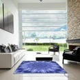 thumbnail image 7 of Ahgly Company Machine Washable Indoor Rectangle Transitional Sky Blue Area Rugs, 7' x 10', 7 of 7