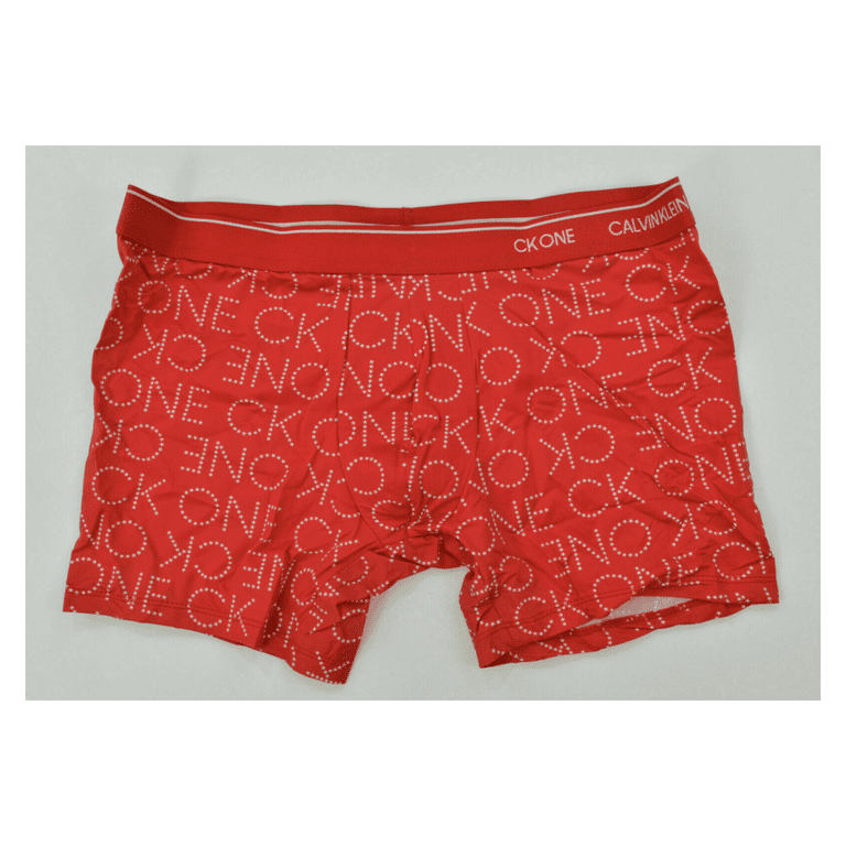 Calvin Klein Men's Underwear (One Logo Red/White)--XS-- Boxer Brief 