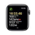 thumbnail image 3 of Apple Watch SE (1st Gen) GPS + Cellular, 44mm Space Gray Aluminum Case with Tornado/Gray Sport Loop, 3 of 9