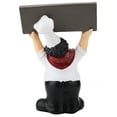 thumbnail image 5 of Chef Statue Restaurant Figurine de Chef Miniature Décoration de Chef Véritable Excellence, 5 of 5
