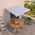 thumbnail image 2 of vidaXL Electric Awning Retractable Canopy Sunshade Shelter for Garden Porch, 2 of 49