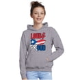 thumbnail image 4 of Puerto Rico Nuyorican Proud Borinquen Hoodie Sweatshirt Women Men Brisco Brands S, 4 of 5