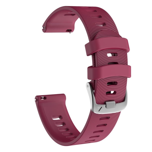 Correa Garmin Forerunner 245 - Silicona, ajustable, para uso deportivo y diario
