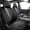Black-2-B, variant on Waterproof Faux Leather Car Seat Covers for Ford F150 F250 F350 F450 Super Duty (2009-2026), Custom Fit Automotive Seat Protector for Crew Cab XL XLT Lariat King Ranch Platinum,Five Seats,Black