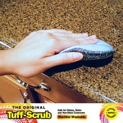 Original Tuff-Scrub Professional Microfiber Scrub N Wipe Cleaning Sponge Pads, Scouring & Wiping, Pack of 2 Large Size