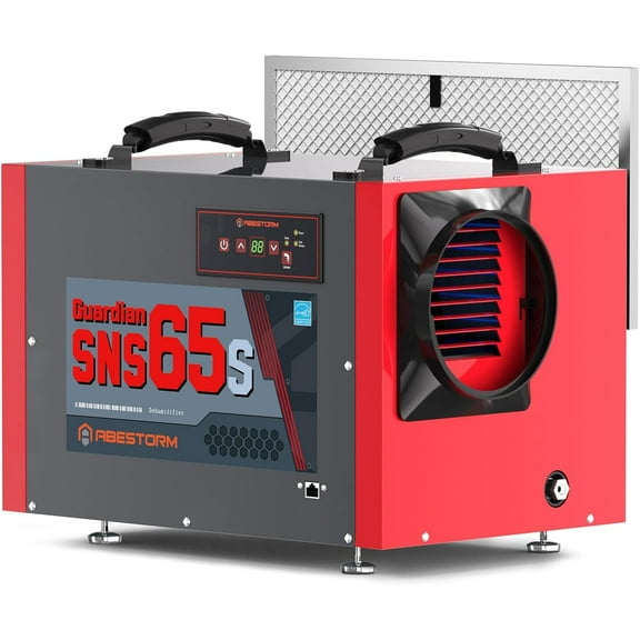 Abestorm 120 PPD Crawl Space Dehumidifier with Pump and Hose,  Energy Star Commercial Dehumidifier Up to 1,300 sq. ft. for Basement, Water Damage Restoration, Auto Defrost