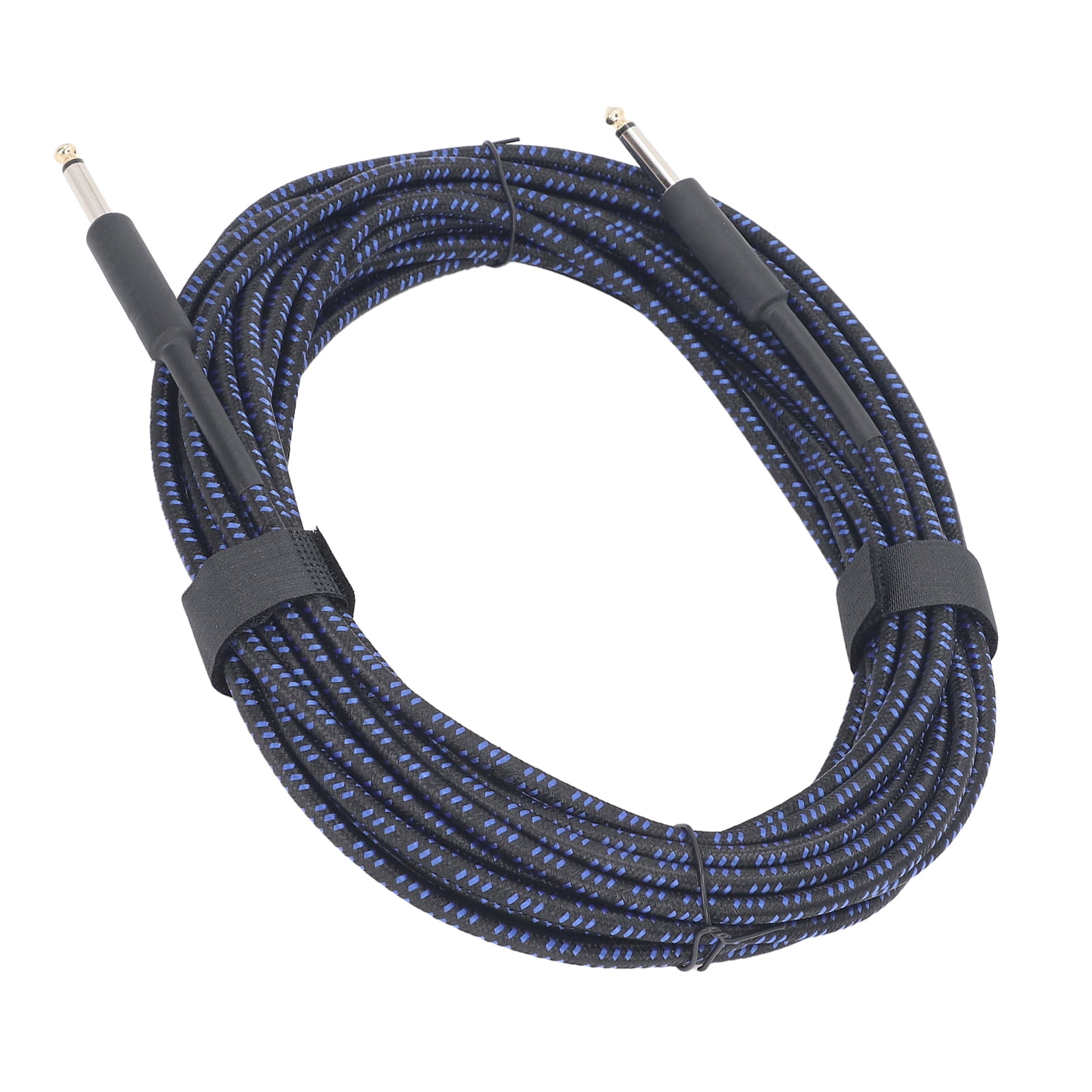 BIMZUC 32.8ft 10m Instrument Cable Musical Electric Guitar Bass Connection High Shielding Blue Audio Cord