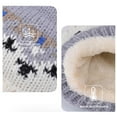 thumbnail image 6 of RUIG Gloves Scarf Hat Set Women's Winter Warm Knit Hat Women's Earmuffs Woolen Hat, 6 of 6