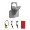 

Pipe Holder for Intex Above Ground Pool Hose Outlet Bracket w/ Clamp (Grey)