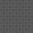 thumbnail image 1 of Ahgly Company Machine Washable Indoor Square Transitional Charcoal Black Area Rugs, 4' Square, 1 of 7