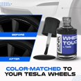 Premium Tesla Wheel Touch Up Paint for Model Y 20inch Black Induction