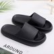 thumbnail image 1 of Lightweight Slippers Comfort Casual Slippers Open Toe Platform Beach Sandals Black 42-43, 1 of 7