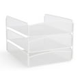 thumbnail image 3 of Safco Onyx 3 Tray Steel Metal Desk Organizer in White, 3 of 20