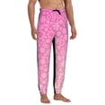 thumbnail image 4 of Kdxio Breast CancerN Ribbons Awareness Pattern Joggers,Sweatpants for Men with Pockets-3X-Large, 4 of 5