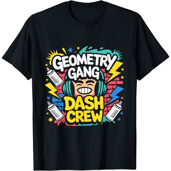 Geometry Gang Dash Crew T-Shirt
