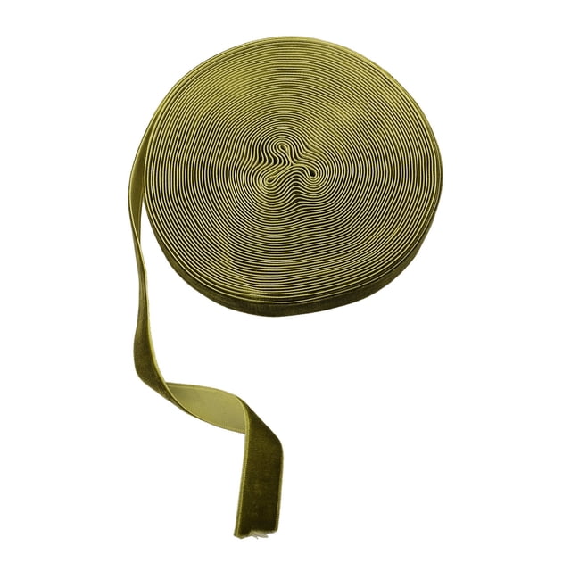 10M Cloth Christmas Decoration Ribbon Roll - Velvet Cloth Single Side Flocking 1.5cm Or 2.5cm Width,10M Longth