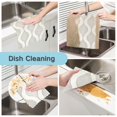 thumbnail image 2 of Yayeee 6 Pack Kitchen Dish Cloths for Washing Dishes Soft Absorbent Microfiber Towels, Light Gray Pattern, 2 of 9