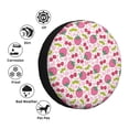 thumbnail image 4 of Pofeuu Strawberry And Cheery Print Spare Tire Wheel Cover for Car Truck SUV Camper Universal Fit Spare Tire Cover RV Spare Tire Covers-15 inch, 4 of 6