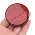 thumbnail image 2 of Shisuyan 8 Pcs Réflecteurs Ronds pour Remorque, Panneau d'Avertissement, Accessoires de Remorque, 2 of 8