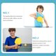 thumbnail image 4 of TABLETREANDS 1 Colgante De Tenis De Para Entrenamiento Y Diversión En Casa Color Variado, 4 of 7