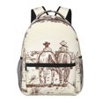 thumbnail image 1 of Disketp Two Cowboys Riding Horses In The Desert Mochila Estampada para Hombre y Mujer – Mochila Ligera Clásica con Múltiples Bolsillos para Universidad, Trabajo y Viajes-One Size, 1 of 5