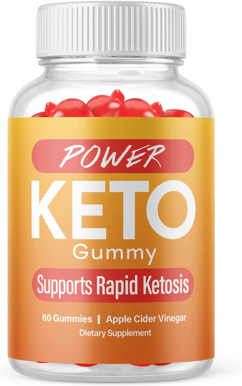 (1 Pack) Power Keto Gummies Apple Cider Vinegar Supplement for Weight