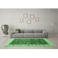 thumbnail image 3 of Ahgly Company Indoor Rectangle Abstract Emerald Green Modern Area Rugs, 8' x 12', 3 of 4