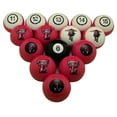 thumbnail image 1 of Wave7 TXTBBS200N Texas Tech University Billiard Ball Set - Numbered, 1 of 1