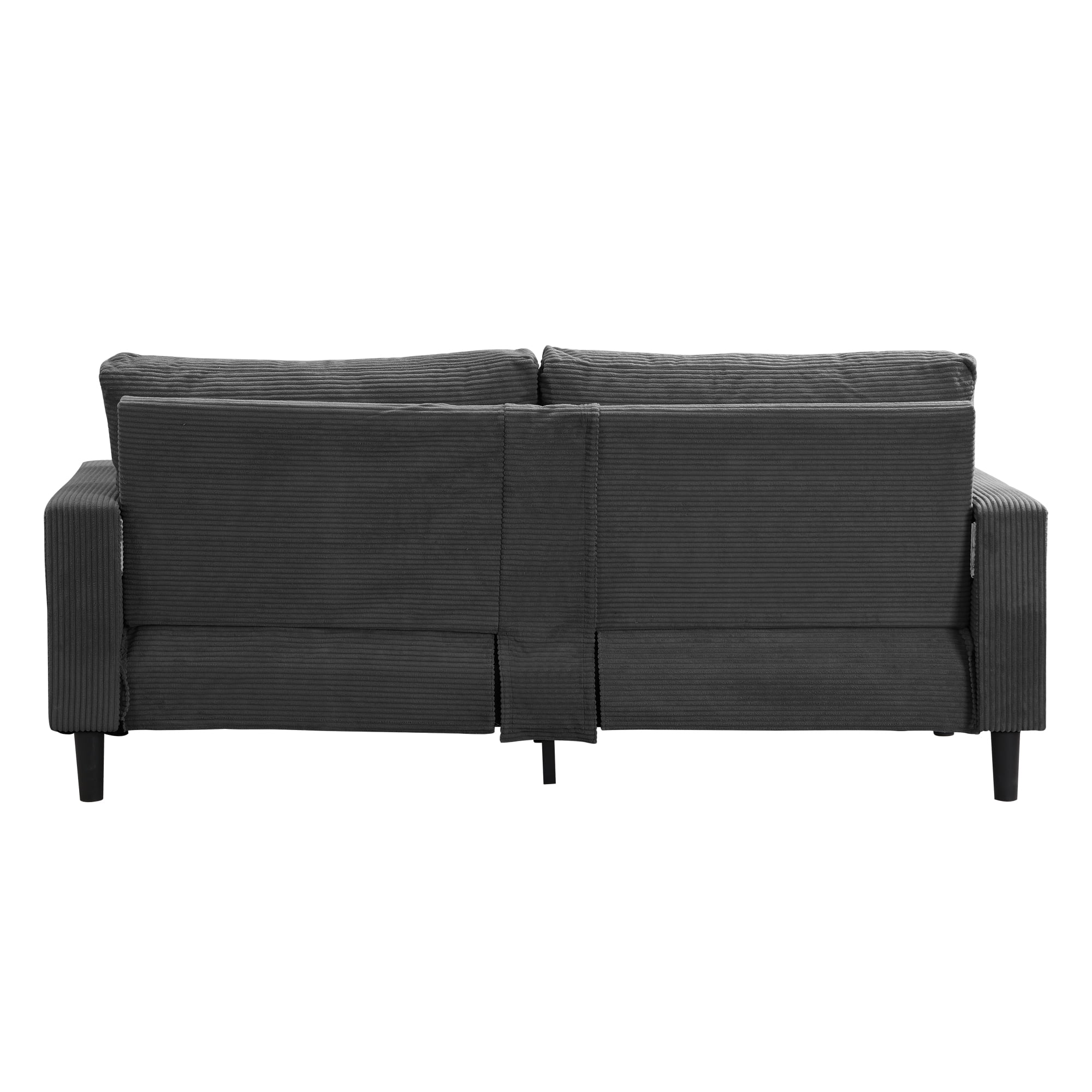Jopath 57 Inch High Resilience Loveseat Sofa With Wooden Frame, Two-Seater Comfortable Sofa For Small Spaces, Modern Upholstered Design For Apartments And Living Rooms Orange
