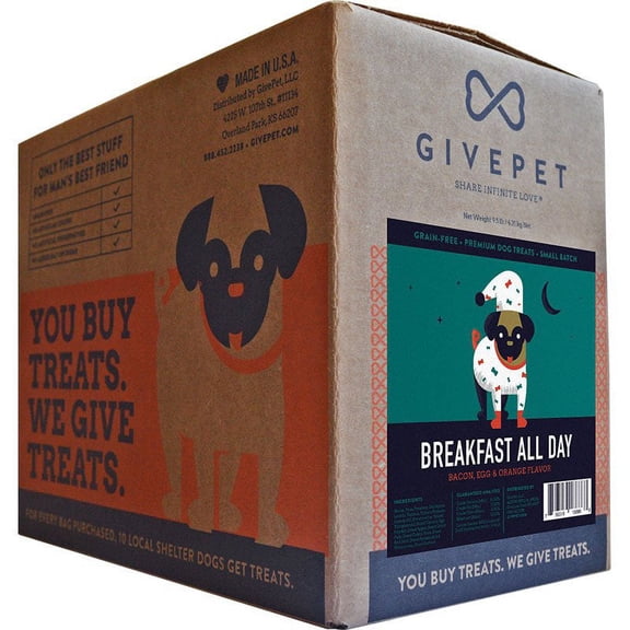 Givepet Dog Breakfast All Day 9.5lb Bulk