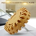thumbnail image 6 of Decal Remover Eraser Wheel Adhesive Remover with Adapter 25cm Rubber Eraser Wheel for Drill Removes Car Decal Vinyl Tape Graphics Pinstripe Sticker Remover, 6 of 8