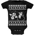 thumbnail image 1 of Astronaute dans l'espace pull de Noël moche noir doux Body bébé, 1 of 1