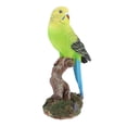 thumbnail image 1 of DOLITY Fake Parrot fairy garden miniature tropical bird Green, 1 of 9