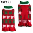 thumbnail image 2 of Ropa de invierno para mascotas Suéter navideño con falda para mascotas, 2 of 6