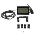 thumbnail image 2 of Compteur d'Affichage LCD de Vélo, Compteur d'Affichage de Vélo Électrique Panneau de Commande de Vélo Panneau d'Affichage LCD pour l'Intégration Transparente de Scooter, 2 of 14