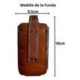 thumbnail image 2 of Funda Para Celular Vaquera Con Portanavaja 100% Piel Grabada, 2 of 5