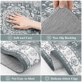 thumbnail image 4 of MeyJey Kitchen Rug Set 3 Piece, Non Slip Machine Washable Mats for Home Floor and Living Room，Gray, 4 of 14