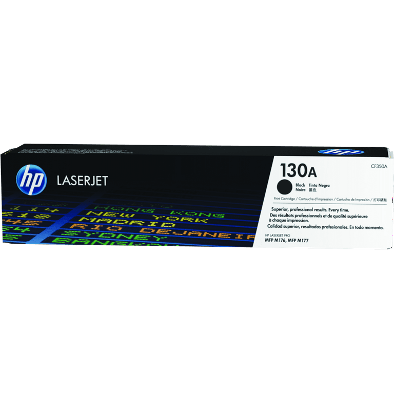 HP 130A, (CF350A) Black Original LaserJet Toner Cartridge HP 130A, (CF350A) Black Original LaserJet Toner Cartridge