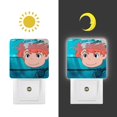 thumbnail image 3 of Ponyo / Ponyo: En el Acantilado Luz nocturna LED con sensor de anochecer a amanecer para dormitorio, baño, pasillo, escaleras - Lámpara LED nocturna de enchufe, 0.5W - 1 pieza, 3 of 6