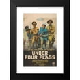 thumbnail image 2 of Philip Martiny 11x14 Black Modern Framed Museum Art Print Titled - Under Four Flags (1917), 2 of 5
