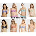 thumbnail image 6 of 247 Frenzy Women's PACK OF 6 Assorted Color Mystery Everyday Sofra Mamia Bra Bundle BR6MYST (34C), 6 of 10